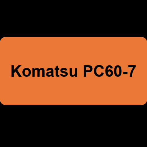 Komatsu PC60-7